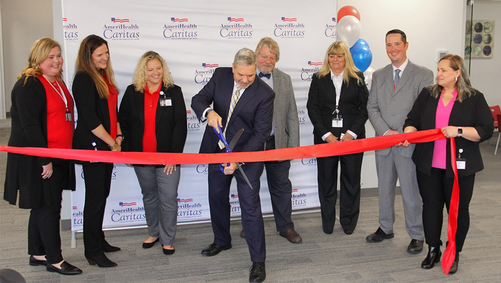 Wellness Center ribbon cutting